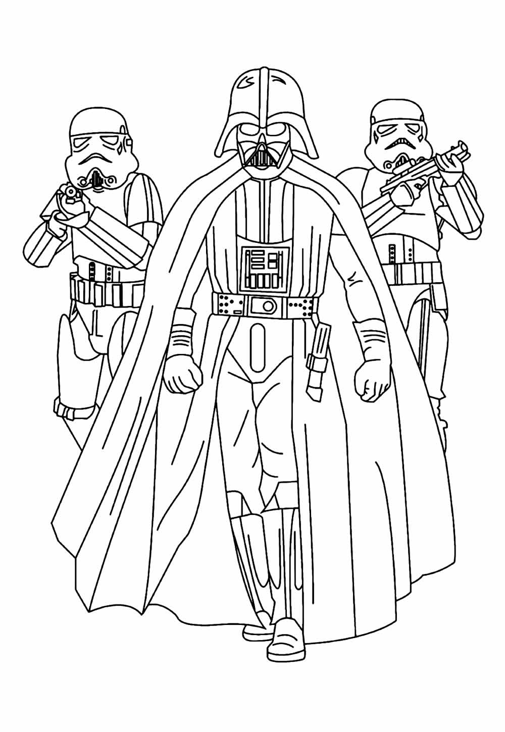 Desenho de Star Wars para imprimir