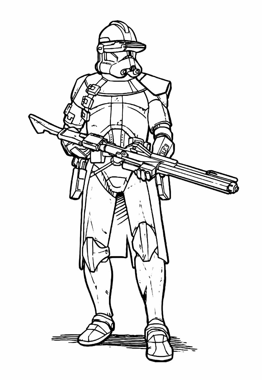 Desenho de Star Wars para imprimir