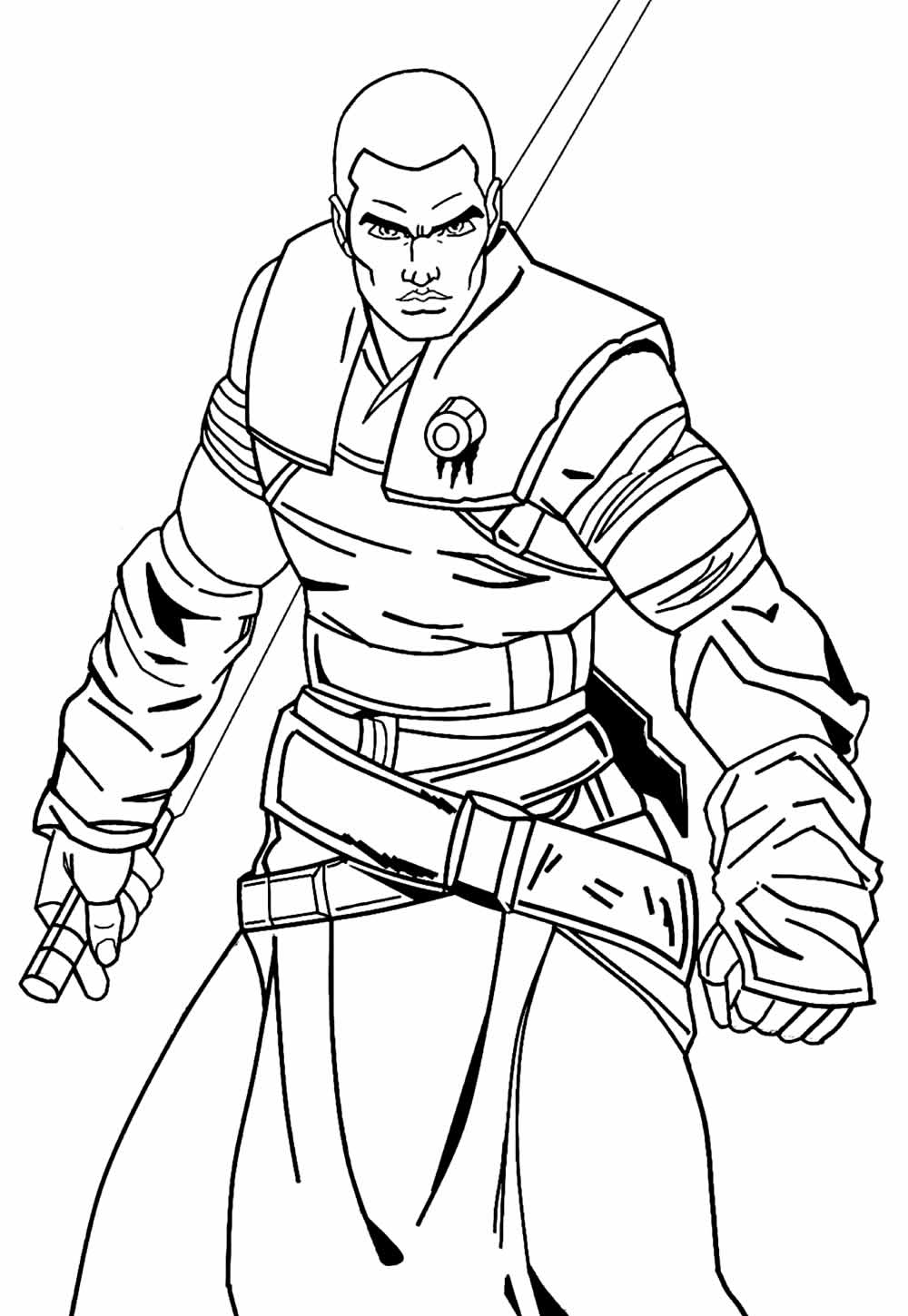 Desenho de Star Wars para imprimir
