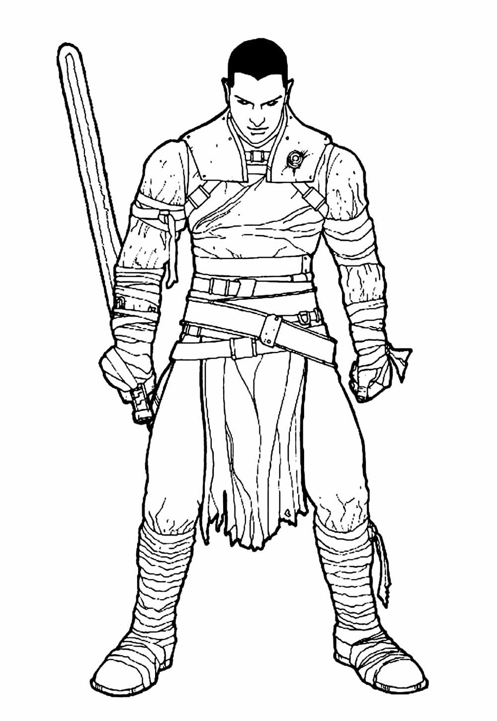 Desenho de Star Wars para imprimir