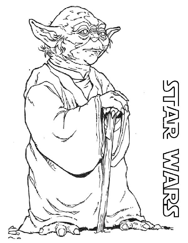 Desenho de Star Wars para imprimir