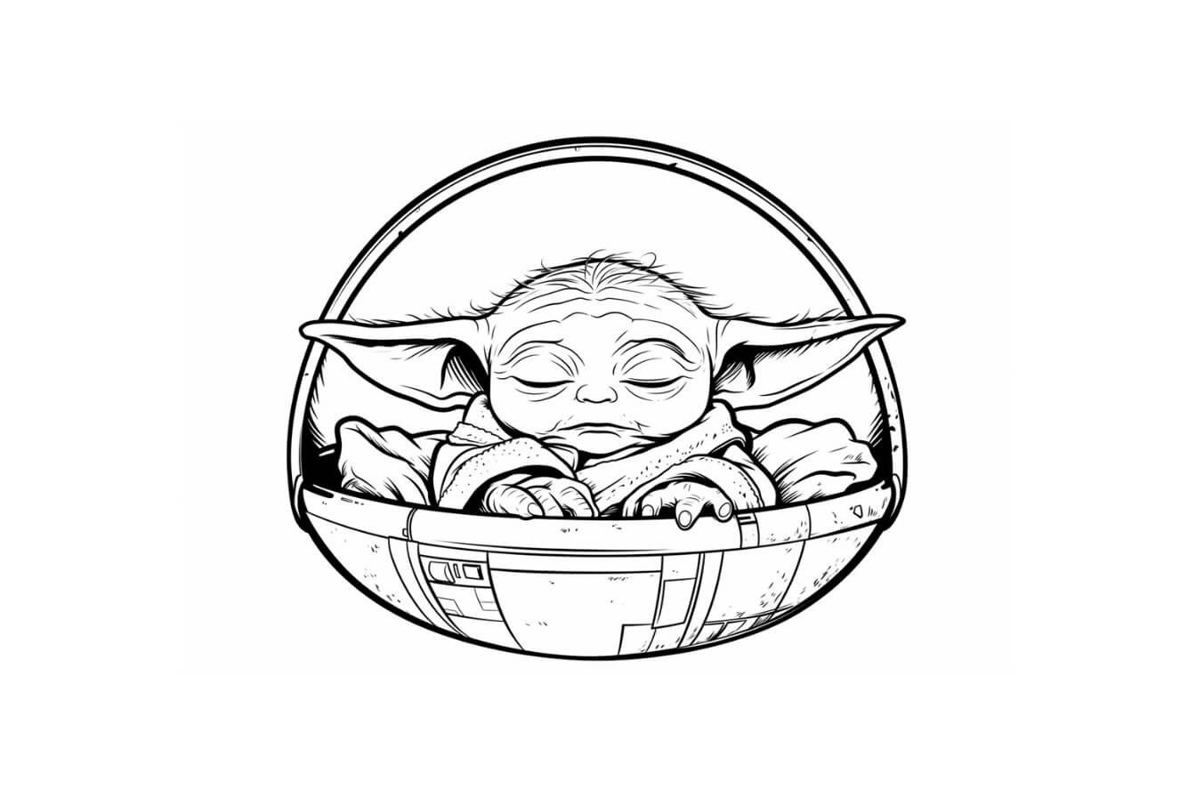 Desenho de Star Wars para imprimir