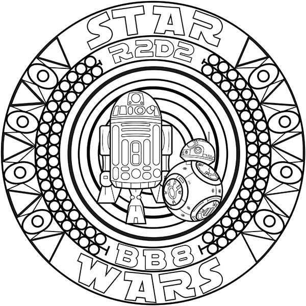 Desenho de Star Wars para imprimir