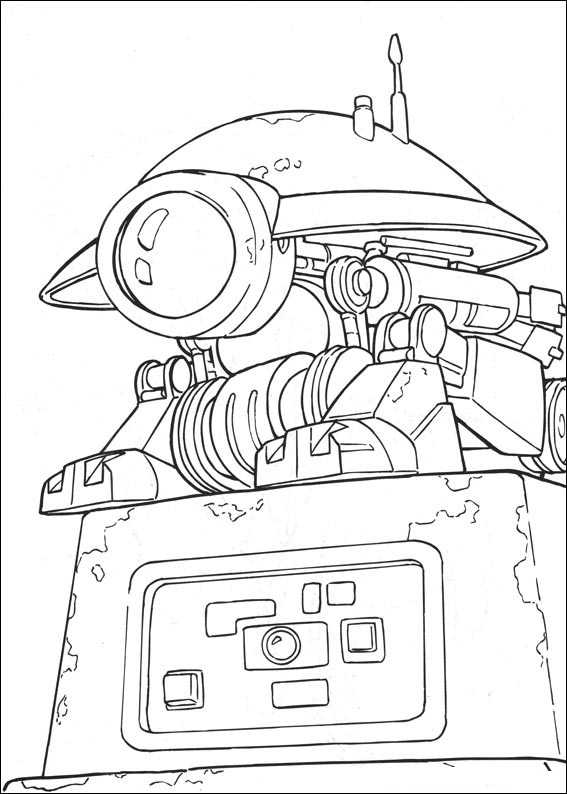 Desenho de Star Wars para imprimir