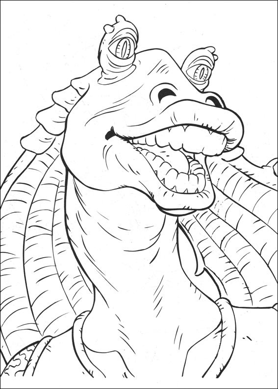 Desenho de Star Wars para imprimir