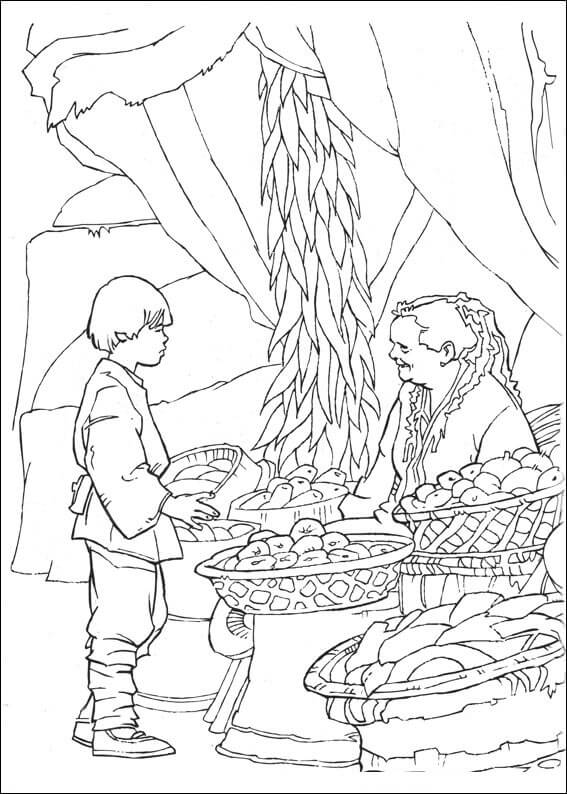 Desenho de Star Wars para imprimir