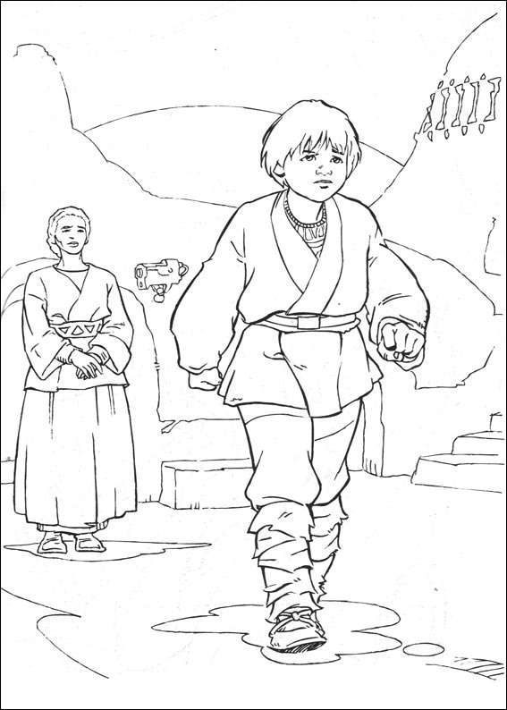 Desenho de Star Wars para imprimir