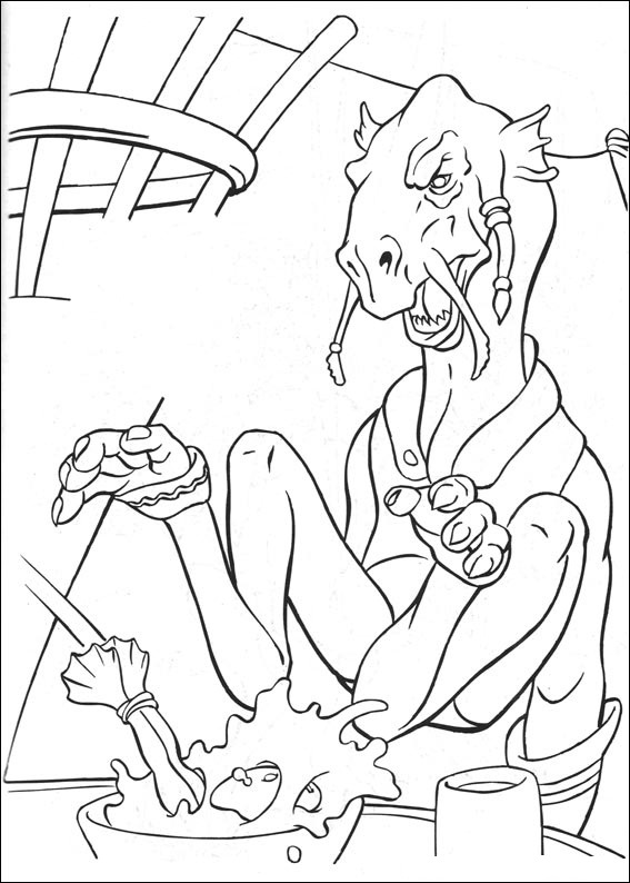 Desenho de Star Wars para imprimir