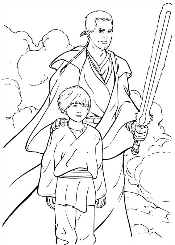 Desenho de Star Wars para imprimir