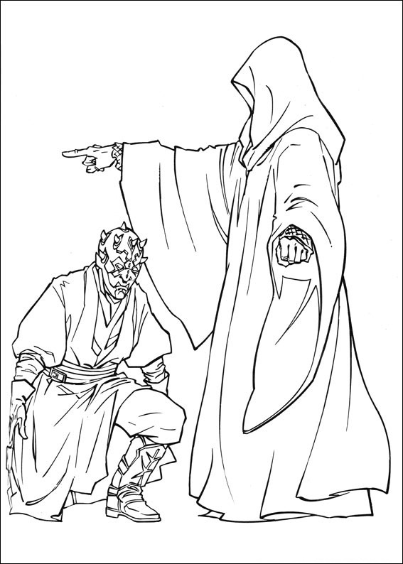 Desenho de Star Wars para imprimir