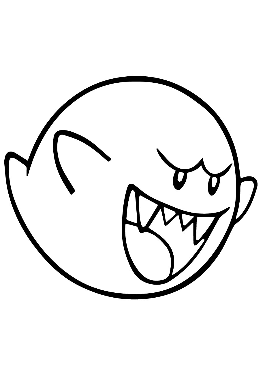Desenho de Super Mario Bros para imprimir