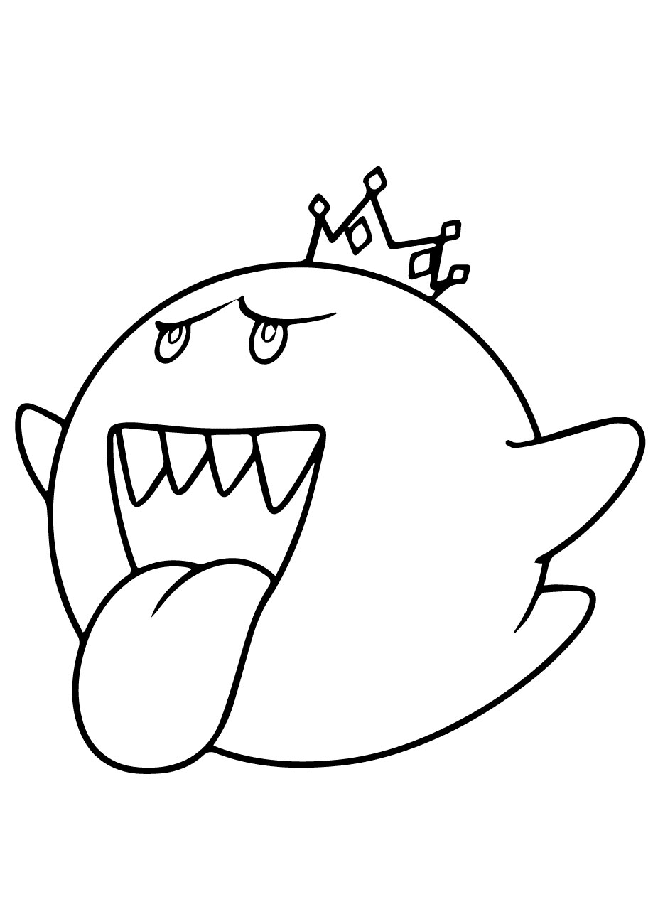 Desenho de Super Mario Bros para imprimir