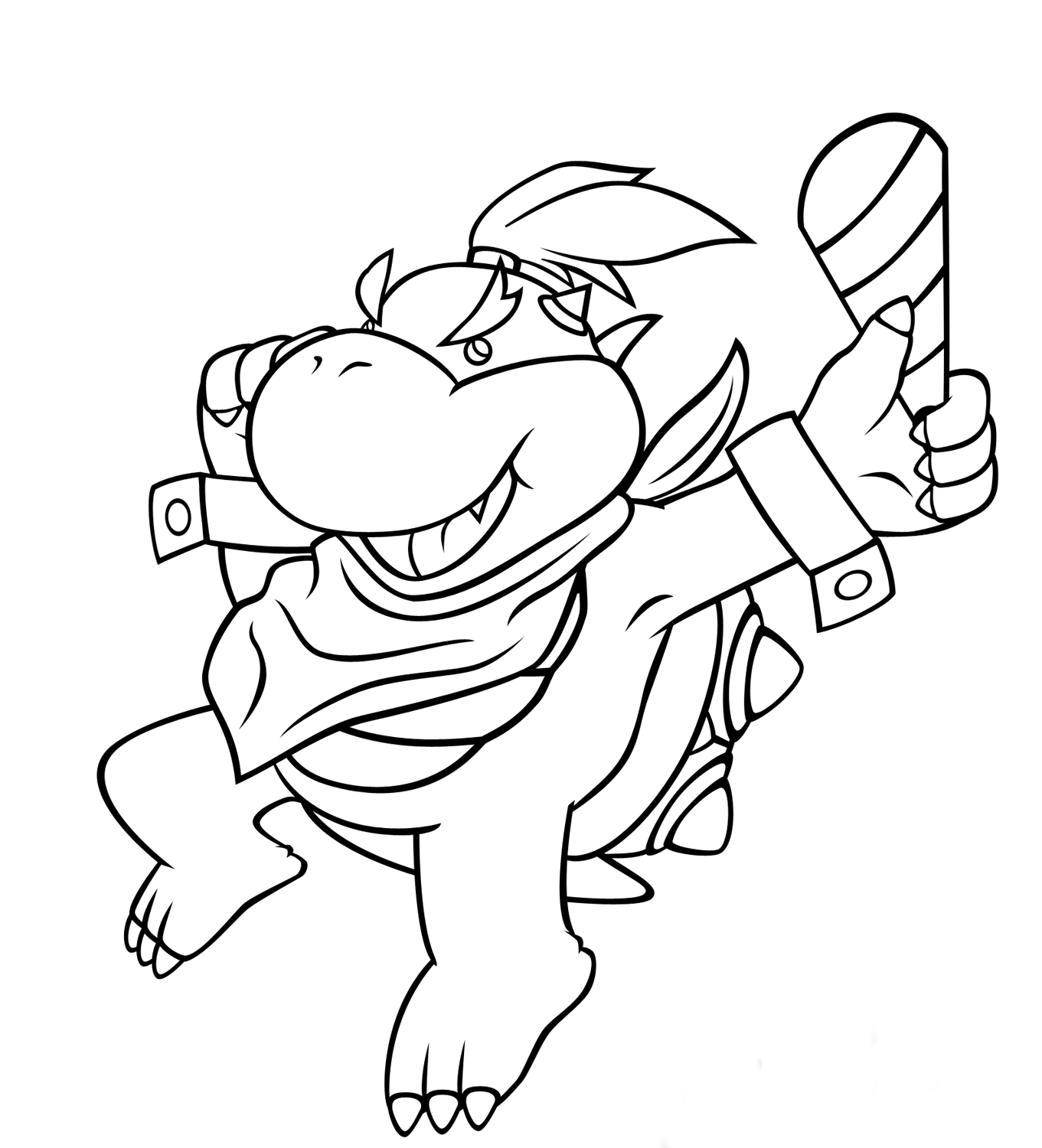 Desenho de Super Mario Bros para imprimir