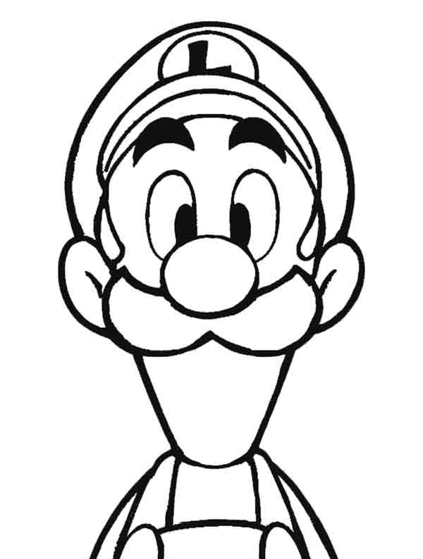 Desenho de Super Mario Bros para imprimir