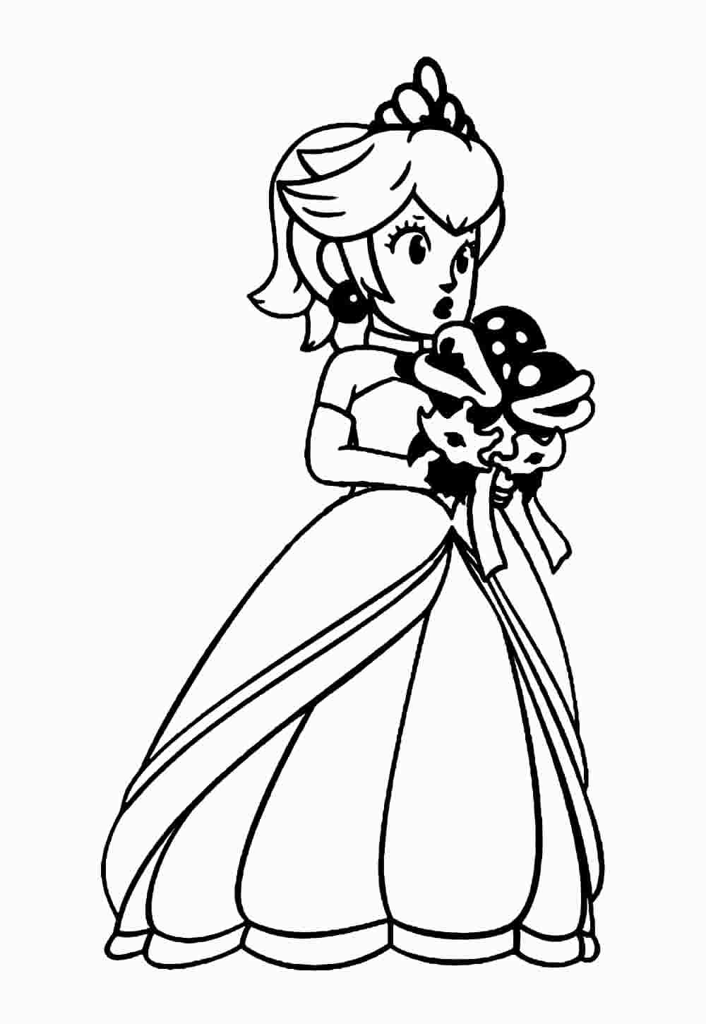 Desenho de Super Mario Bros para imprimir