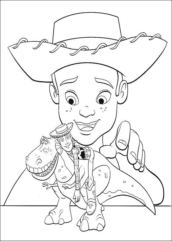 Desenho de Toy Story para imprimir