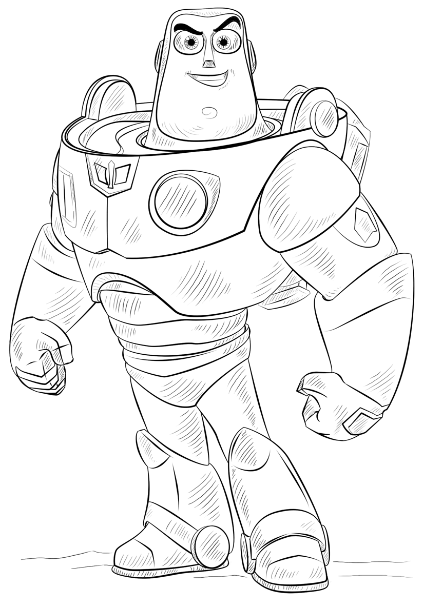 Desenho de Toy Story para imprimir