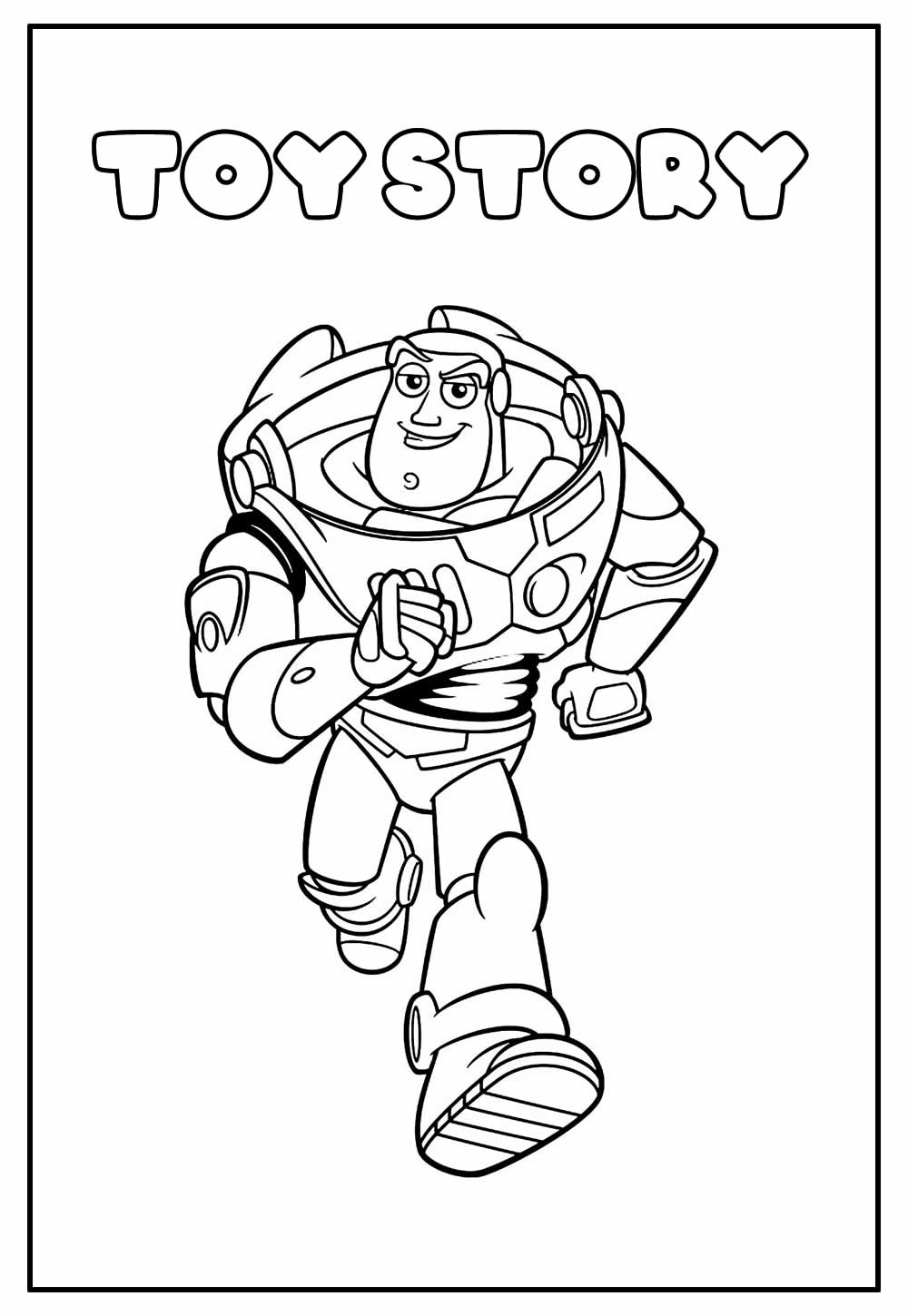 Desenho de Toy Story para imprimir