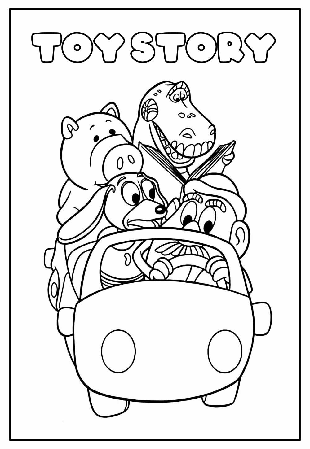Desenho de Toy Story para imprimir