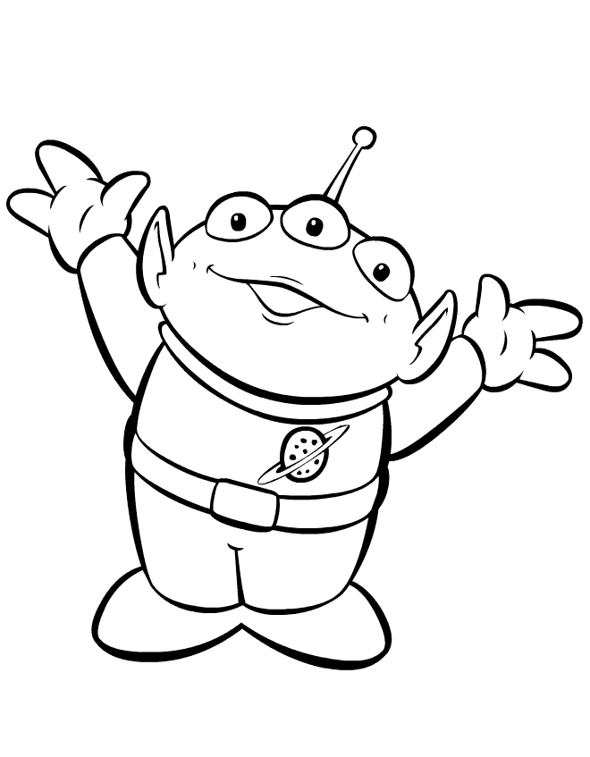 Desenho de Toy Story para imprimir