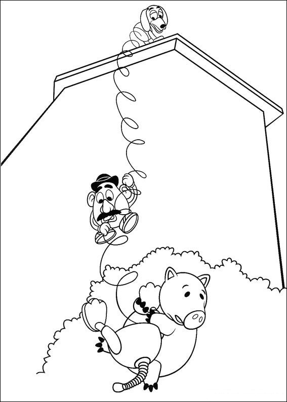Desenho de Toy Story para imprimir