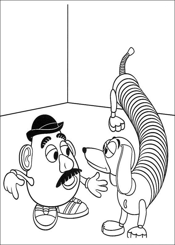 Desenho de Toy Story para imprimir
