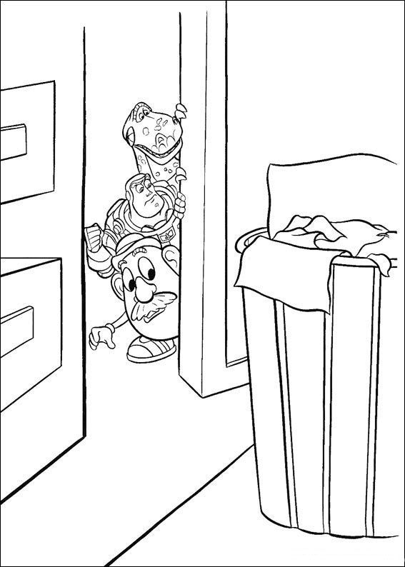Desenho de Toy Story para imprimir