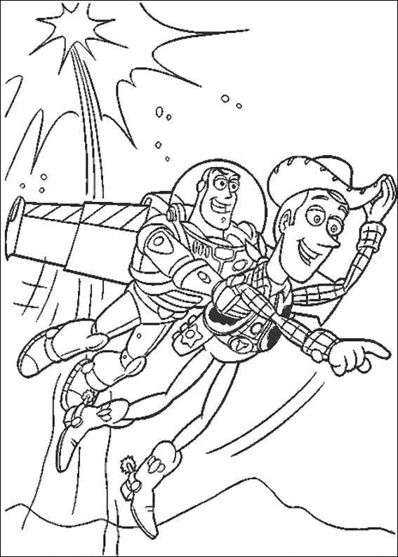 Desenho de Toy Story para imprimir
