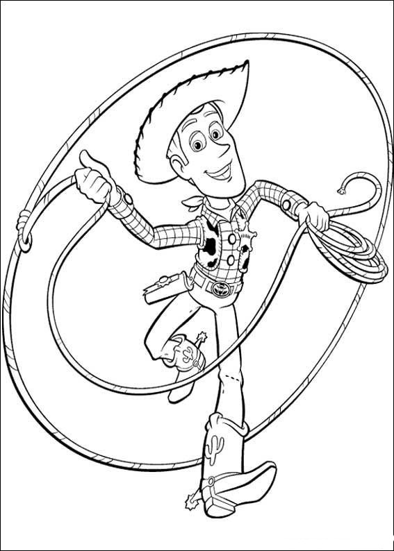 Desenho de Toy Story para imprimir