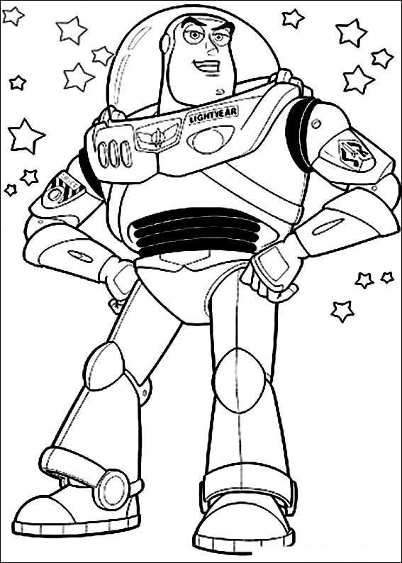 Desenho de Toy Story para imprimir