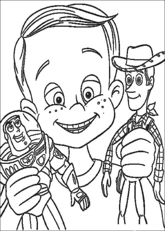Desenho de Toy Story para imprimir