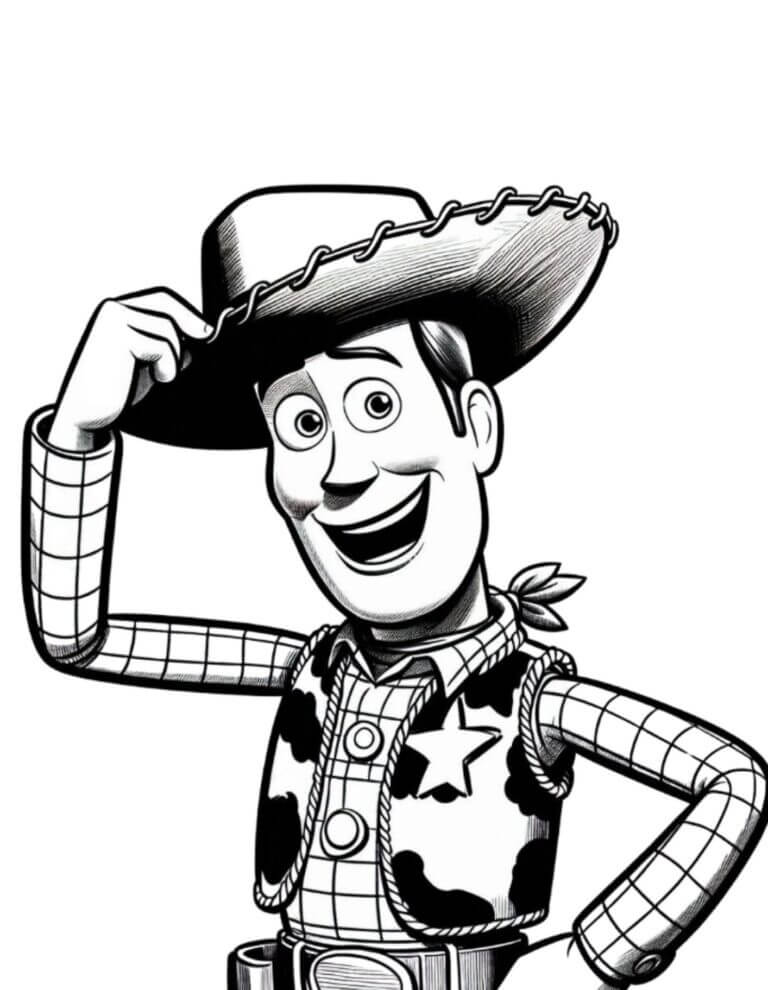 Desenho de Toy Story para imprimir