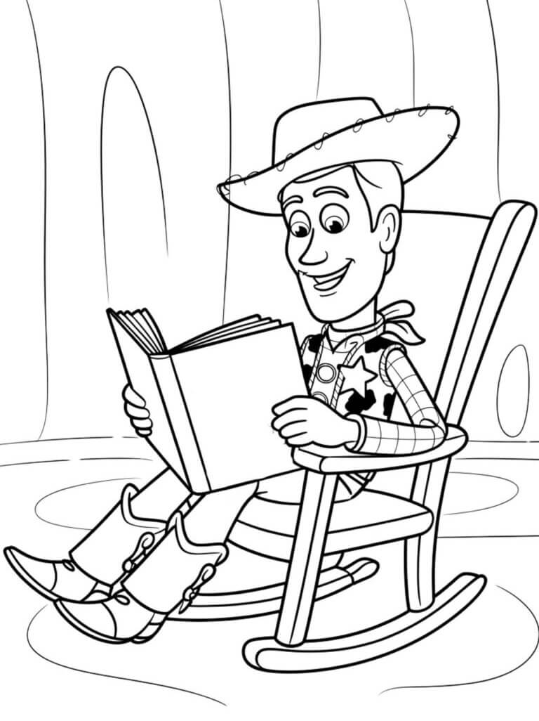 Desenho de Toy Story para imprimir