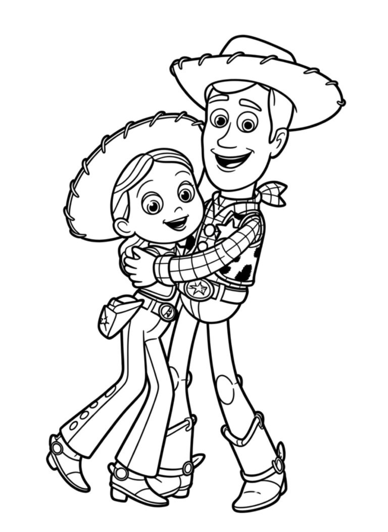 Desenho de Toy Story para imprimir
