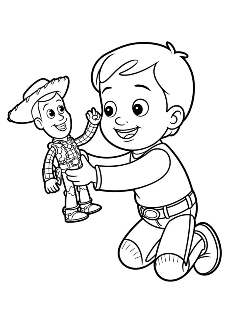 Desenho de Toy Story para imprimir