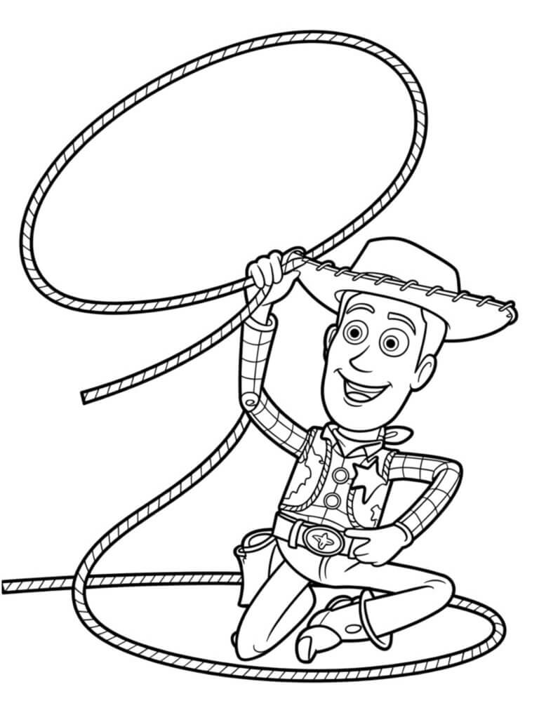 Desenho de Toy Story para imprimir