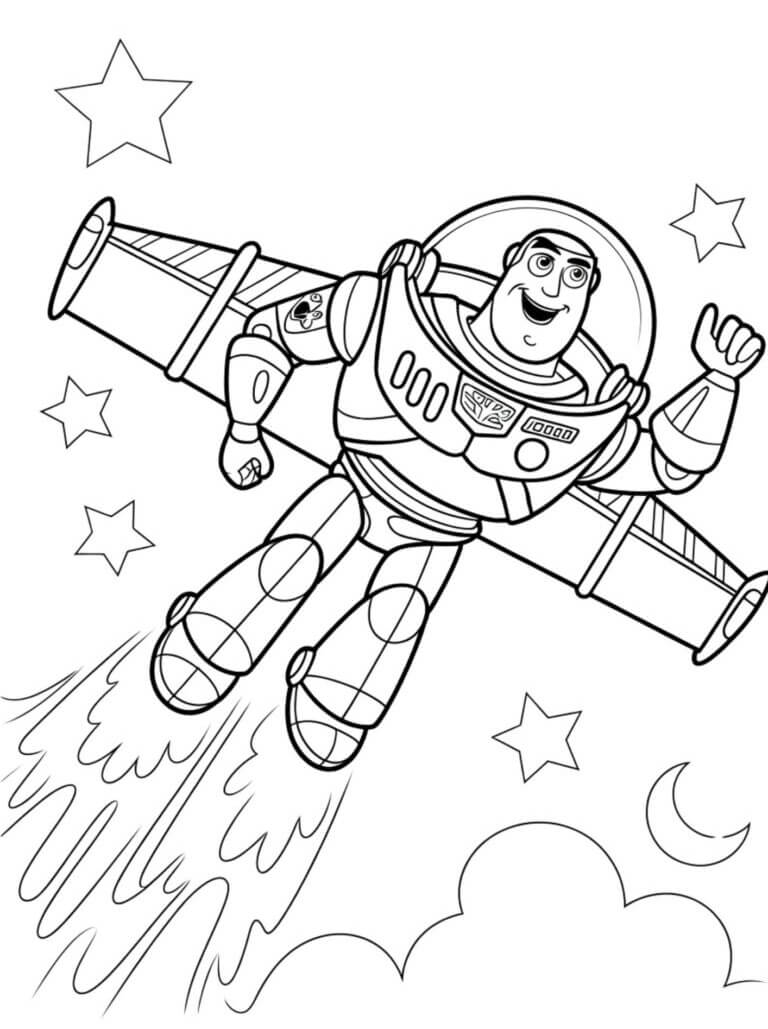 Desenho de Toy Story para imprimir