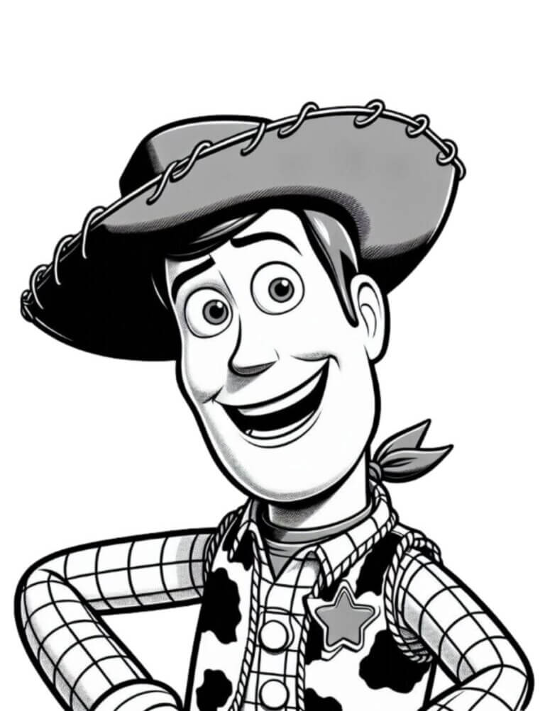 Desenho de Toy Story para imprimir