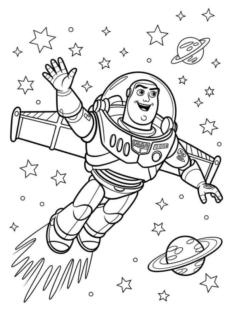 Desenho de Toy Story para imprimir