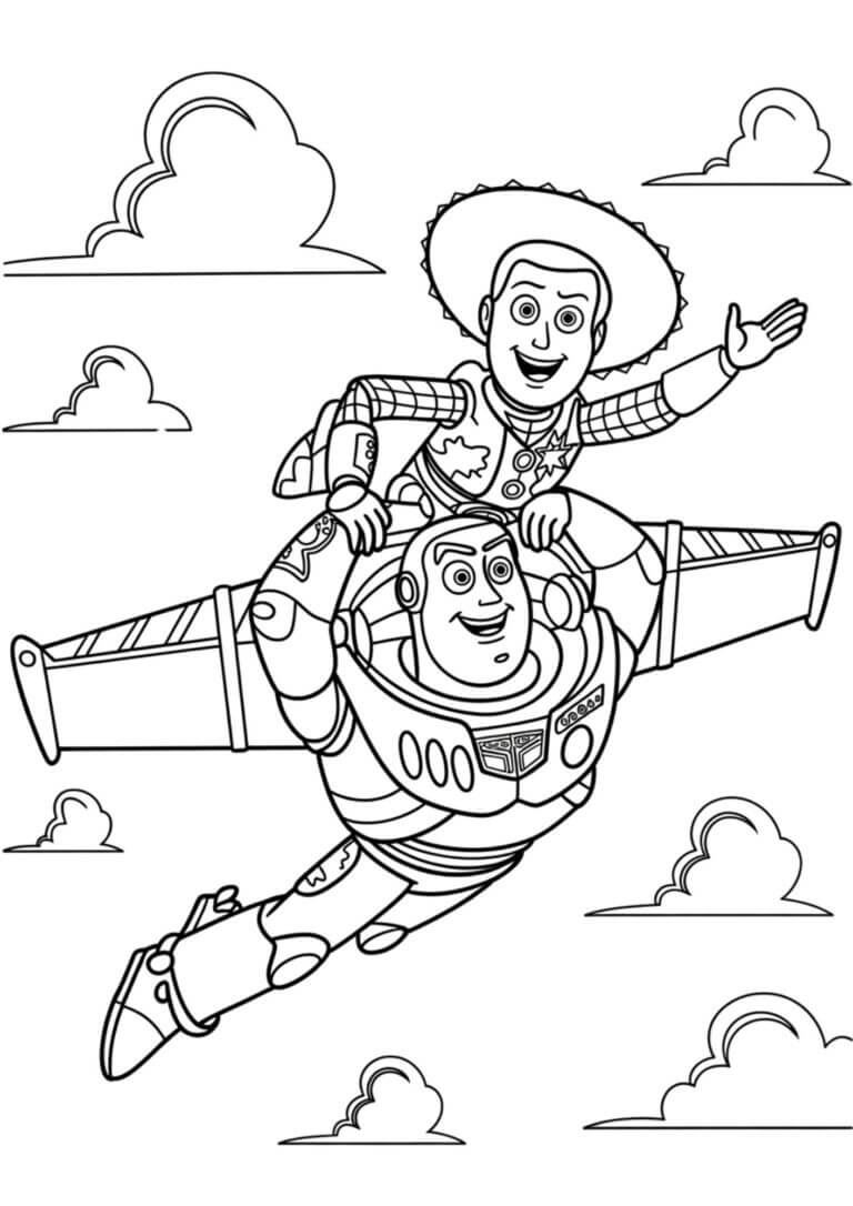 Desenho de Toy Story para imprimir