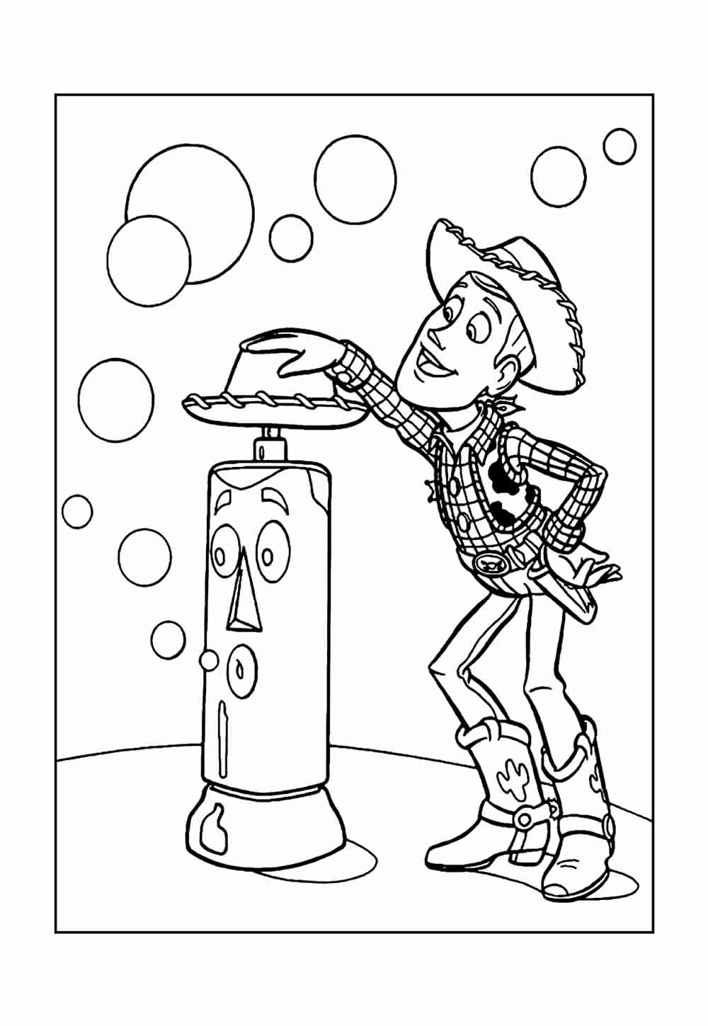 Desenho de Toy Story para imprimir