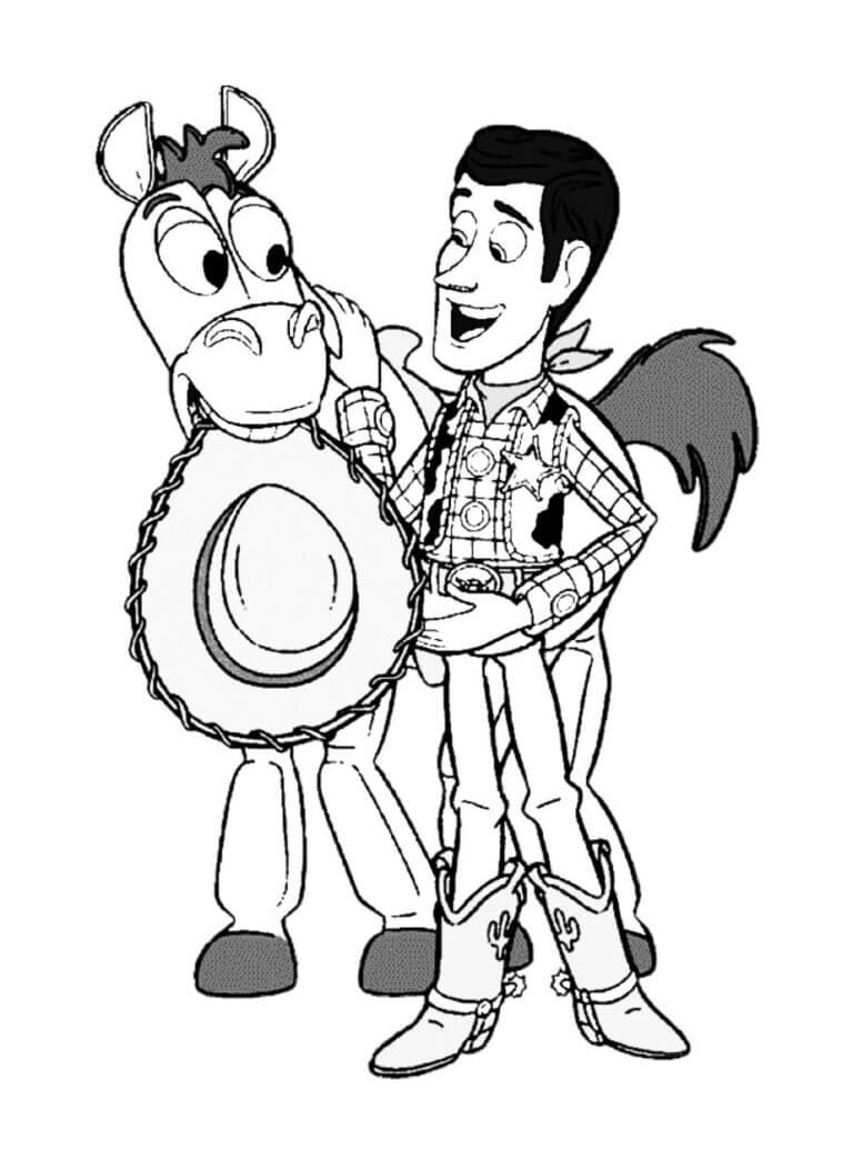 Desenho de Toy Story para imprimir