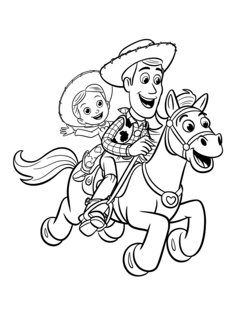 Desenho de Toy Story para imprimir