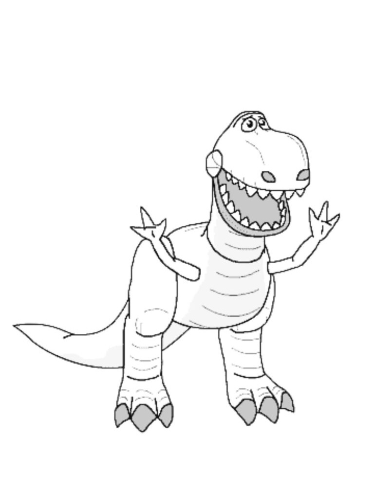 Desenho de Toy Story para imprimir