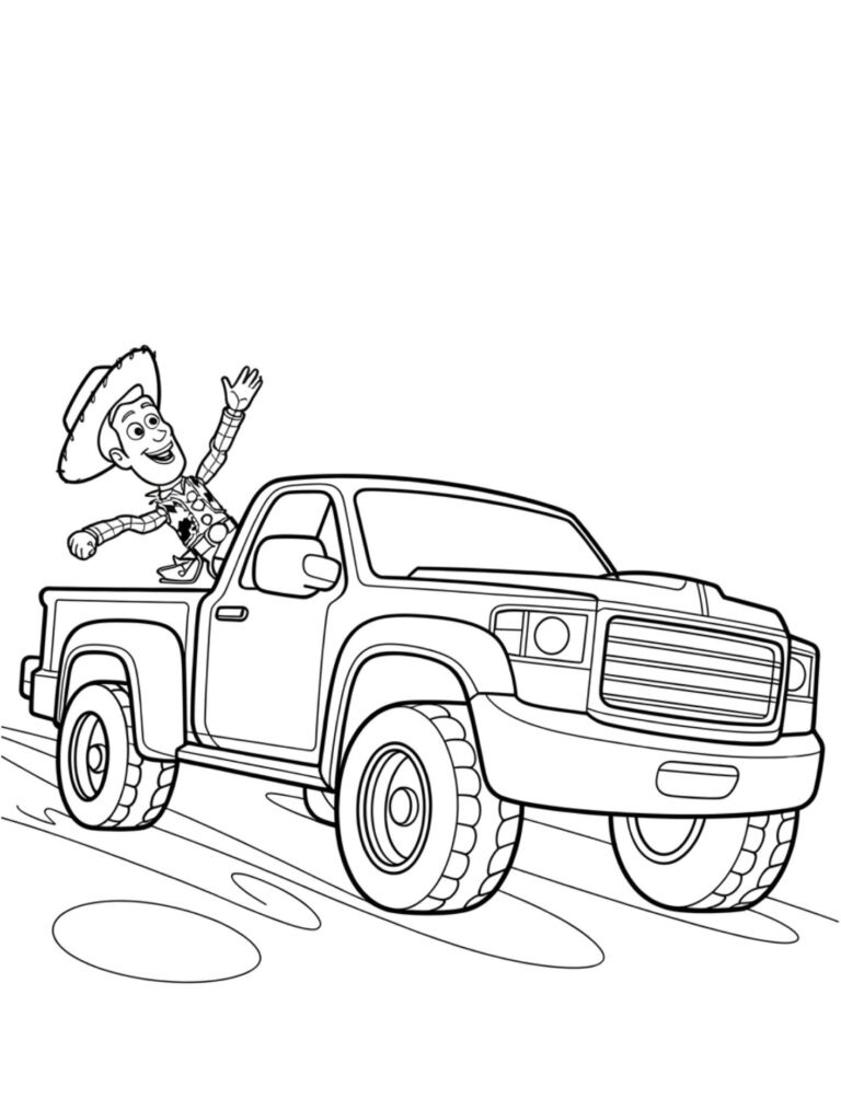 Desenho de Toy Story para imprimir