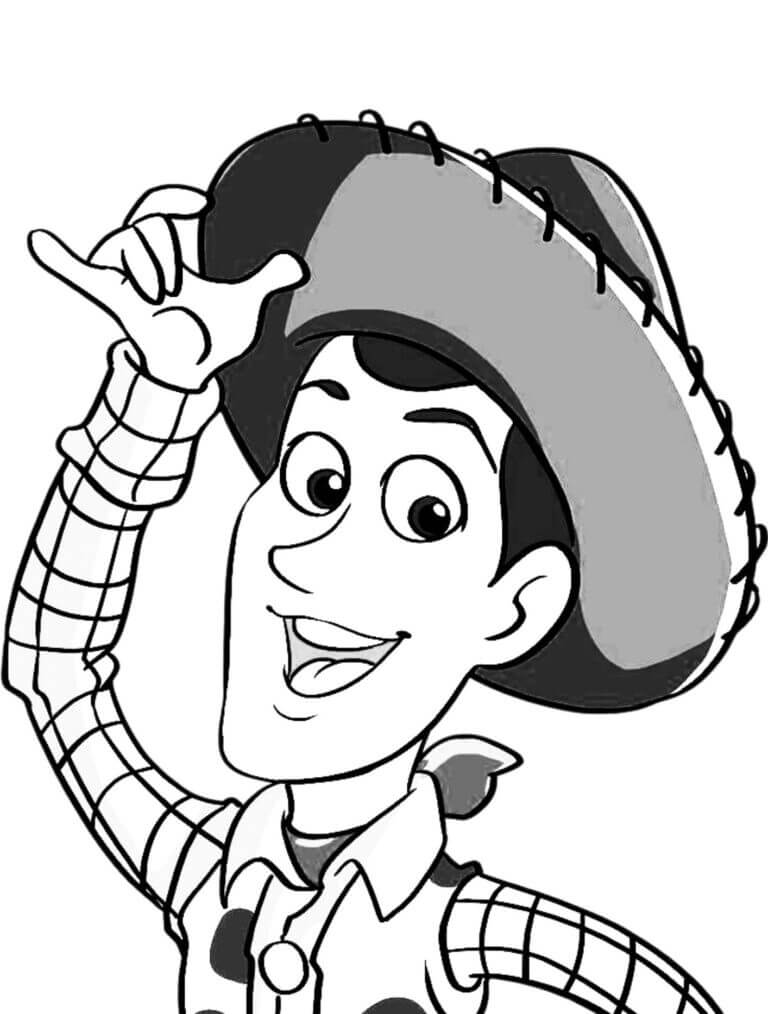 Desenho de Toy Story para imprimir