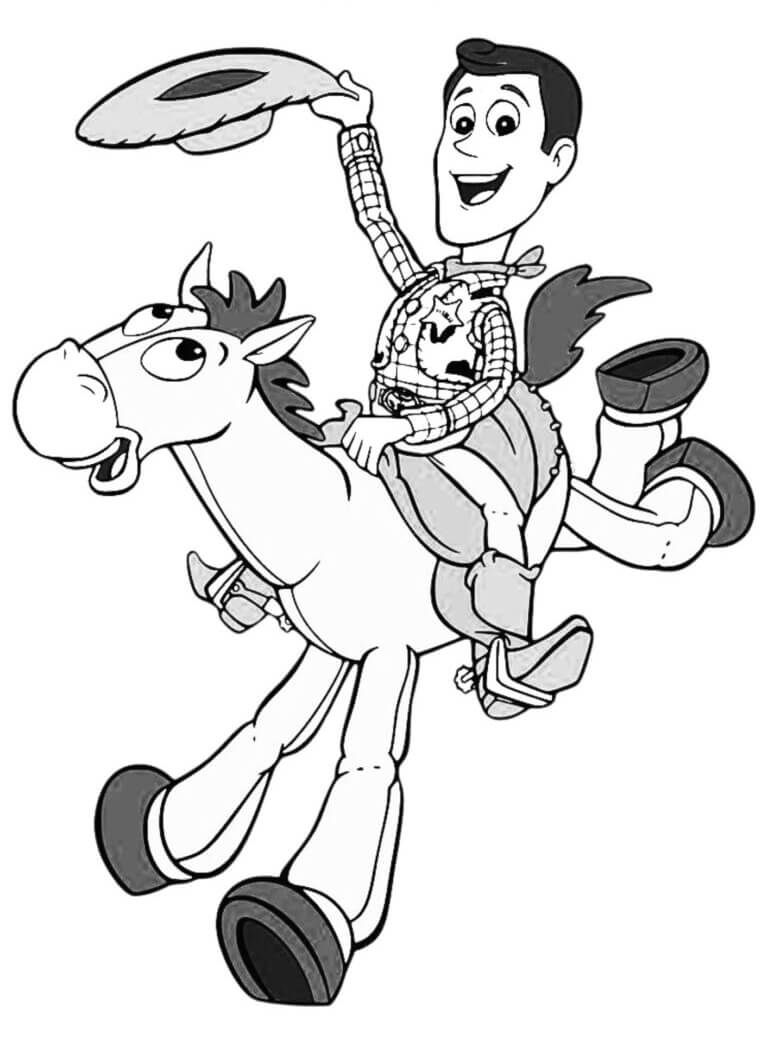 Desenho de Toy Story para imprimir