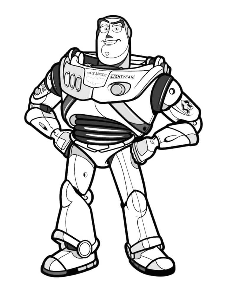Desenho de Toy Story para imprimir