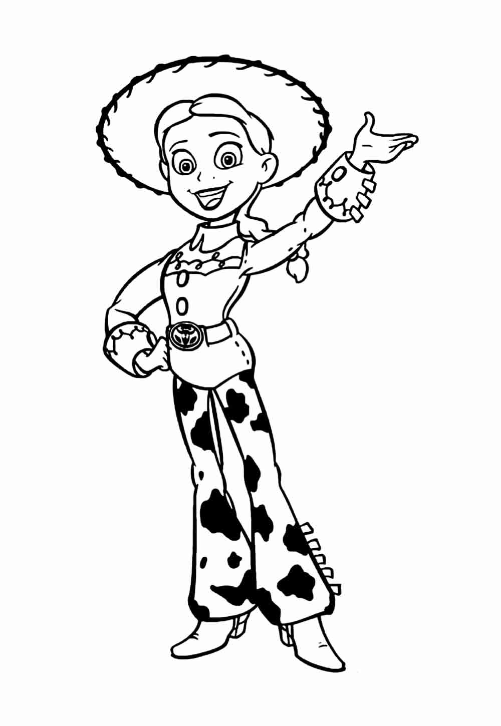 Desenho de Toy Story para imprimir