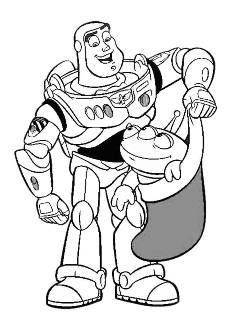Desenho de Toy Story para imprimir